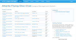 Desktop Screenshot of leagues.afdc.com